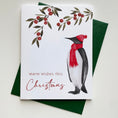 Load image into Gallery viewer, Christmas Card | Penguin