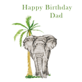Load image into Gallery viewer, Birthday Card for Dad | Elephant
