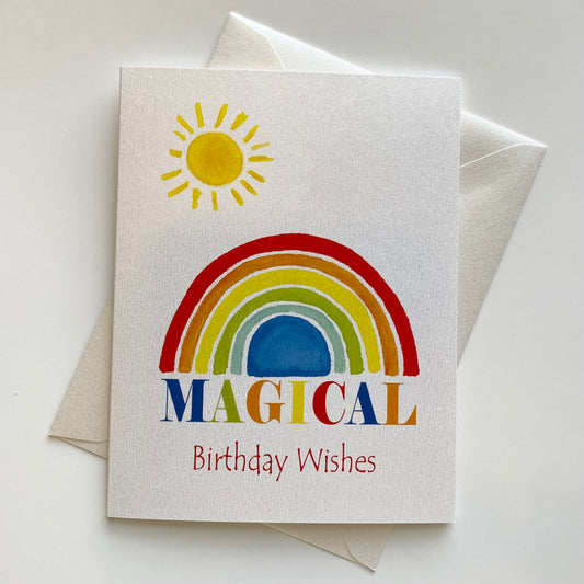 Birthday Greeting Card | Rainbow