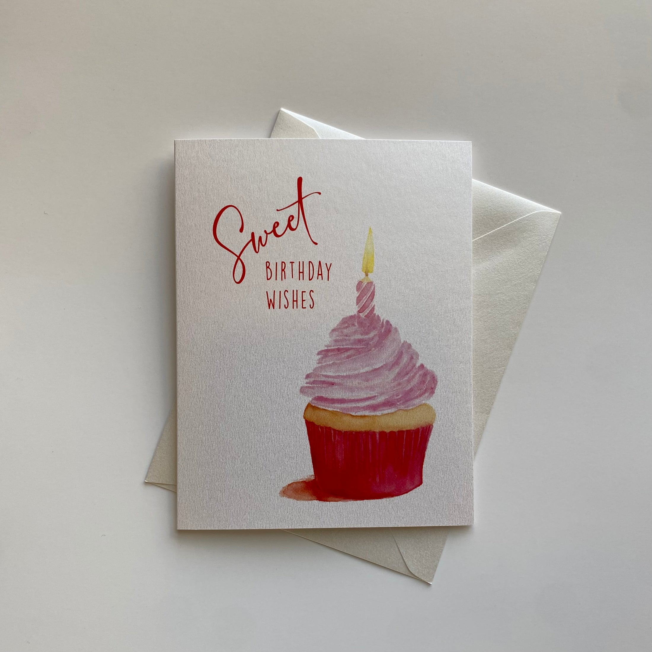 Birthday Greeting Card | Cupcake