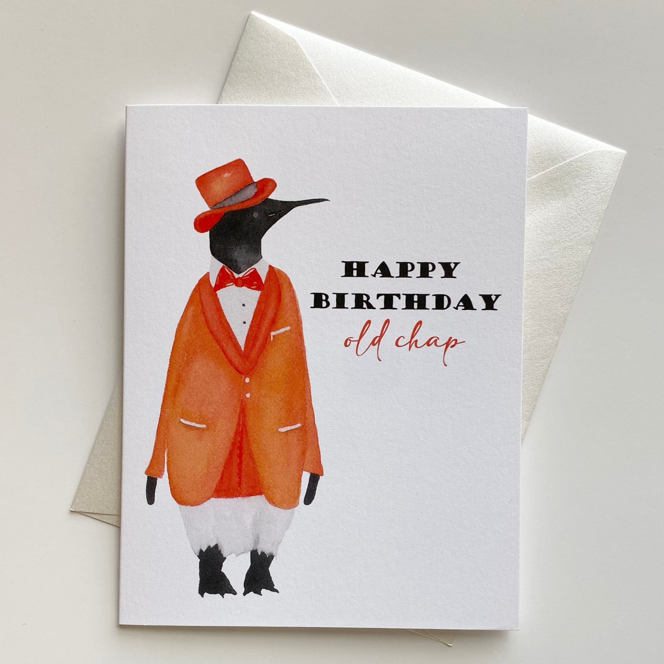 Birthday Card | Penguin in Tuxedo