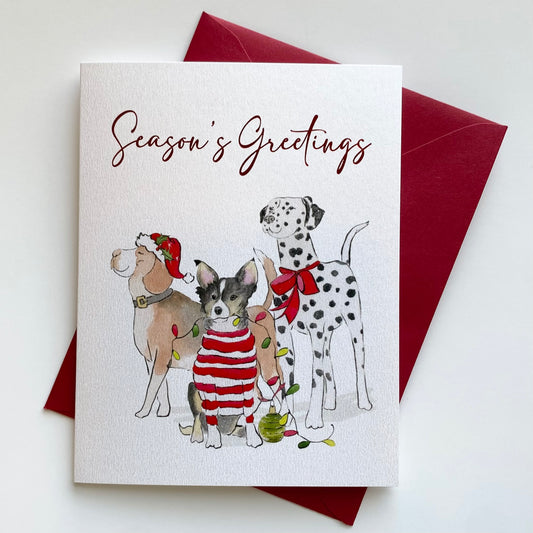 Christmas Card | Dogs
