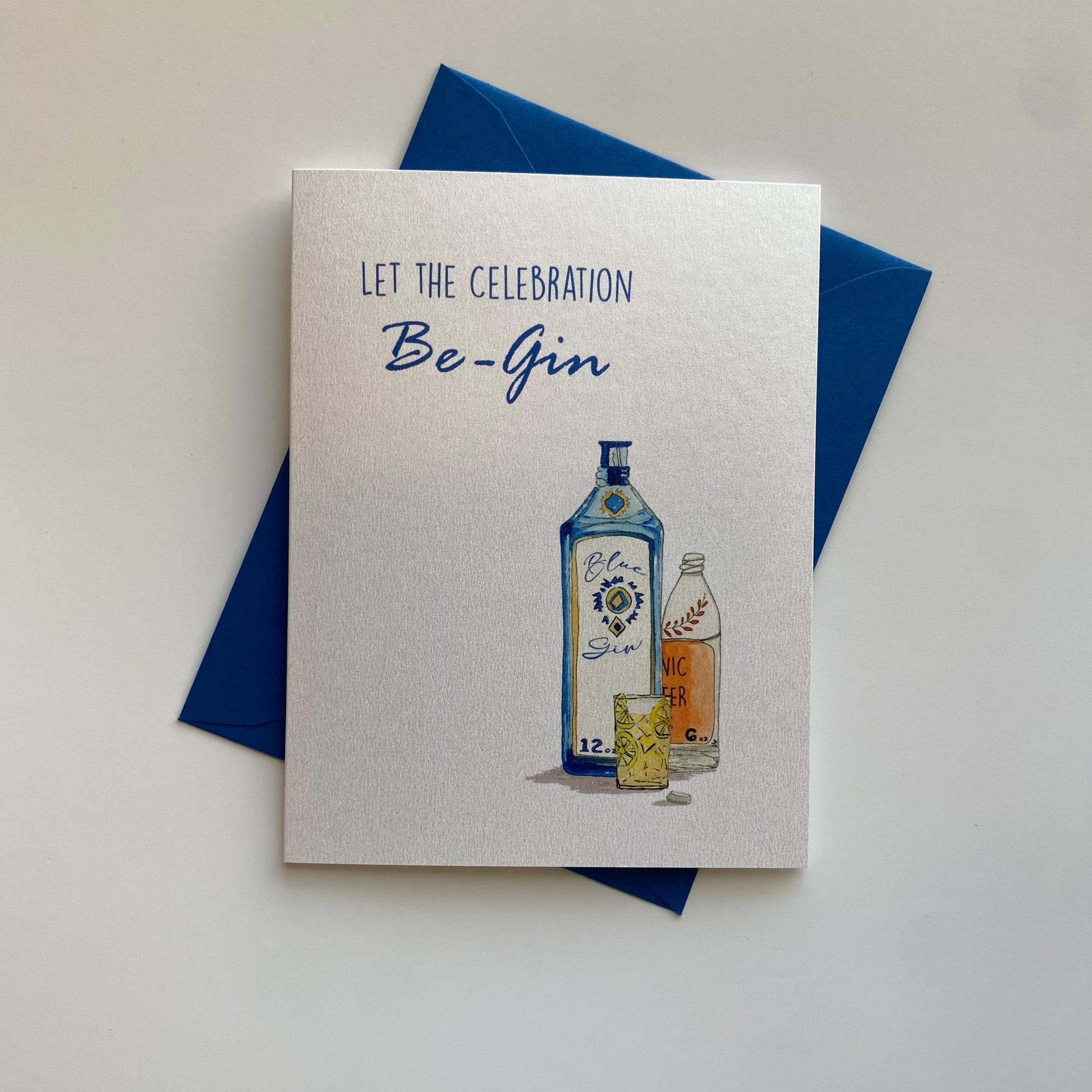 Celebration Card | Gin & Tonic
