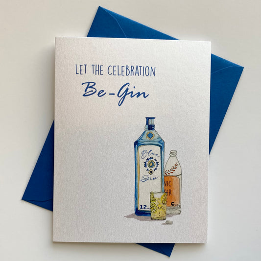 Celebration Card | Gin & Tonic