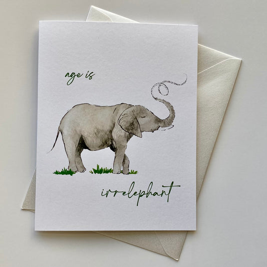Birthday Card | Elephant