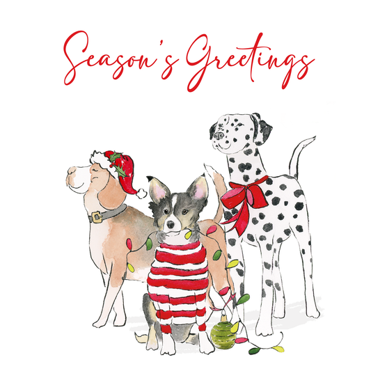 Christmas Card | Dogs