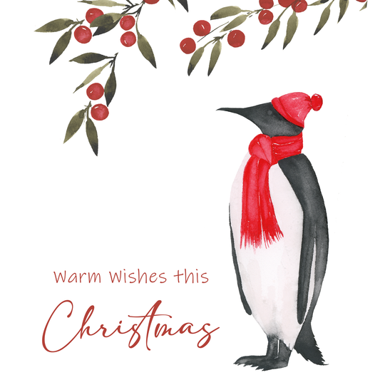 Christmas Card | Penguin