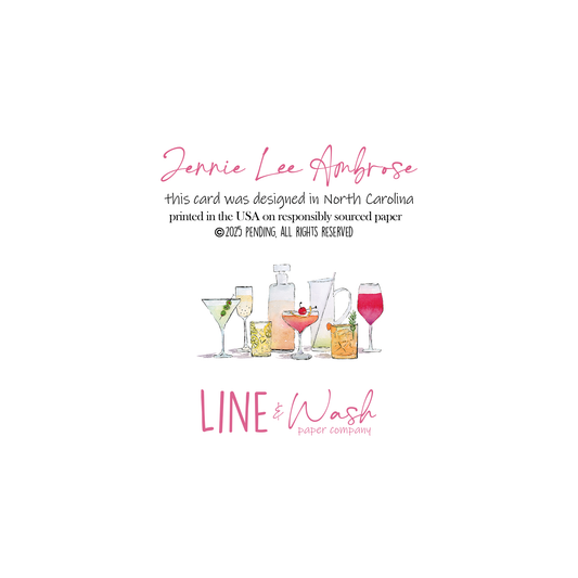 Celebration Card | Cocktails