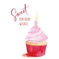 Load image into Gallery viewer, Birthday Greeting Card | Cupcake
