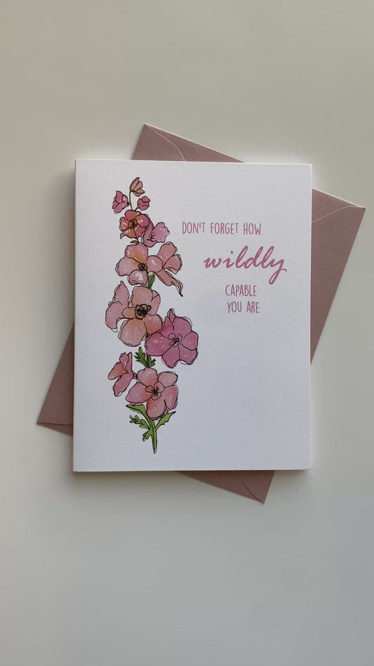 Greeting Card | Wildly Capable