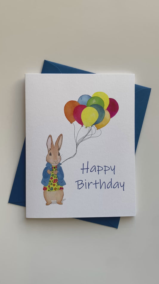 Birthday Card | Bunny Rabbit