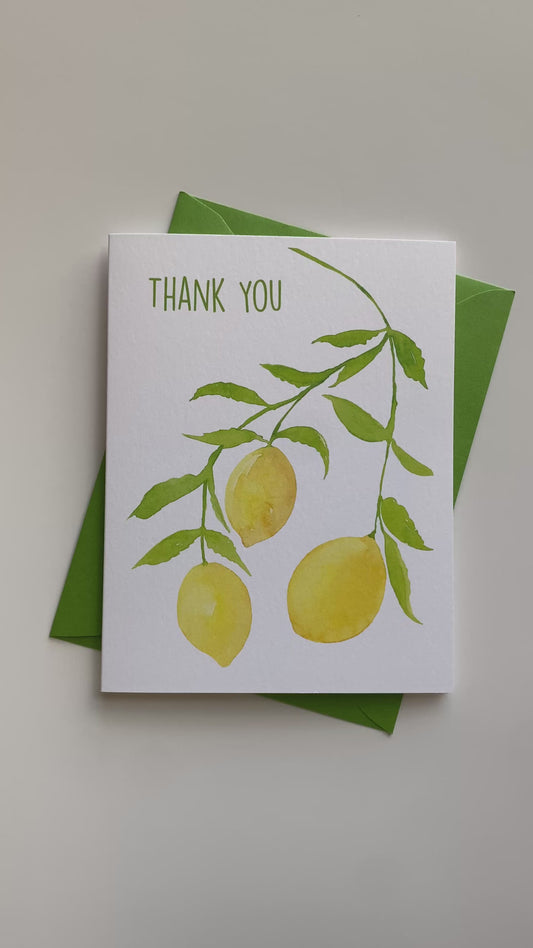 Thank You Cards | Lemons