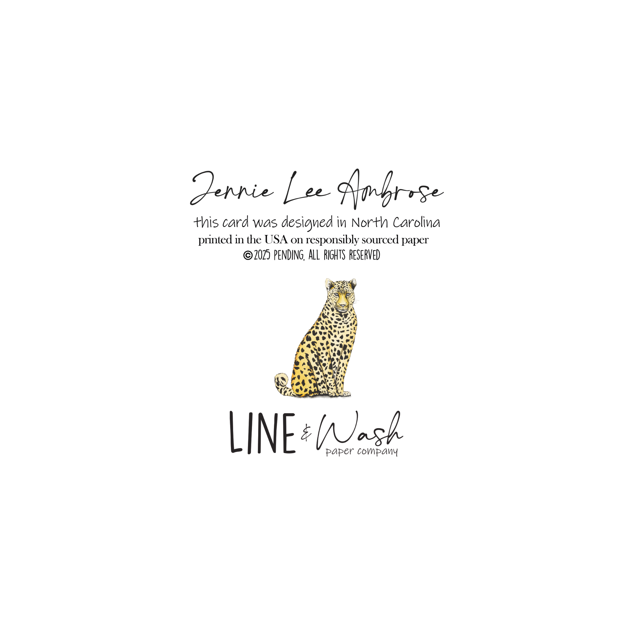 Birthday Card | Cheetah